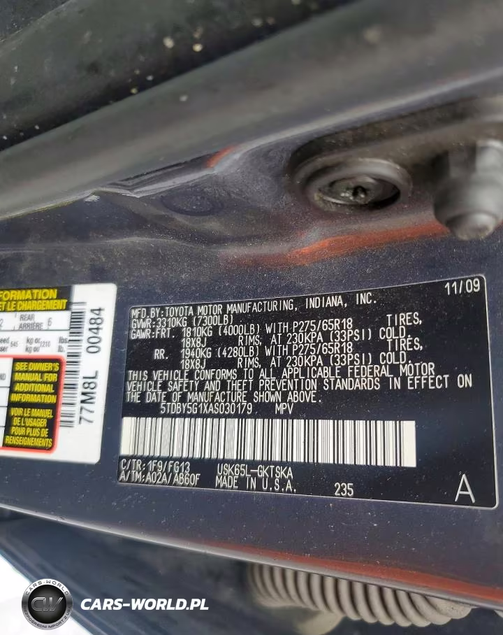 2010 Toyota Sequoia Sr5 VIN:5TDBY5G1XAS030179 - 14