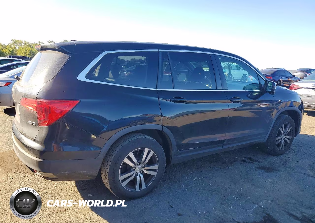 2016 Honda Pilot Exl VIN:5FNYF6H8XGB077257 - 3
