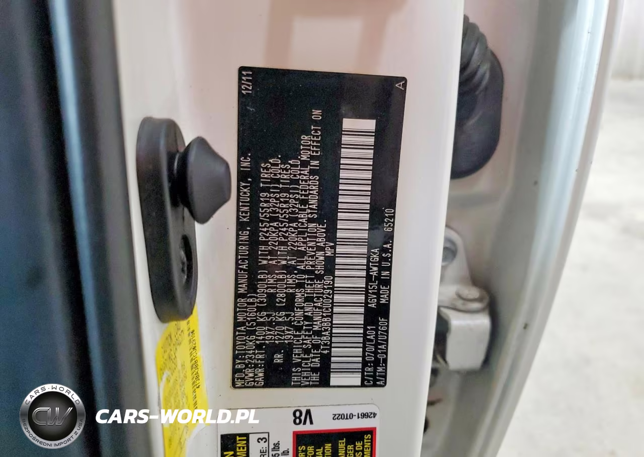 2012 Toyota Venza Xle VIN:4T3BA3BB1CU029190 - 13