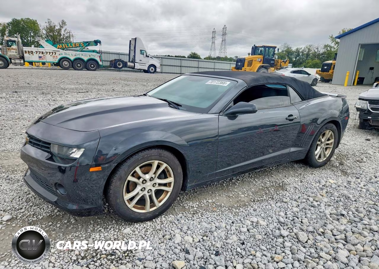 2015 Chevrolet Camaro Lt VIN:2G1FD3D32F9156102 - 1
