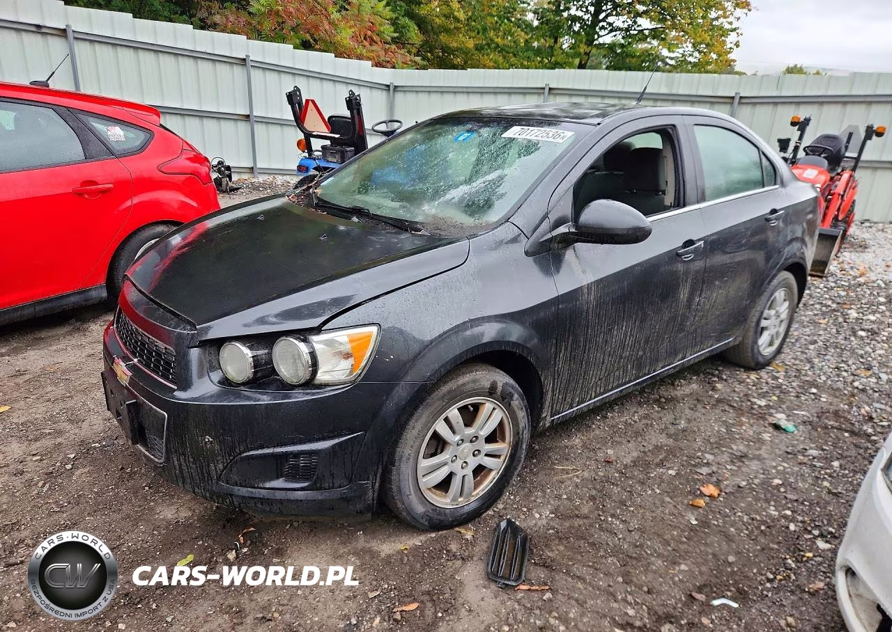 2014 Chevrolet Sonic Lt VIN:1G1JC5SG8E4218196 - 1