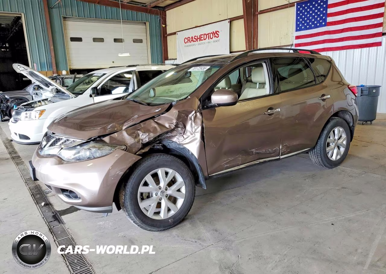 2011 Nissan Murano S VIN:JN8AZ1MW9BW186561 - 1