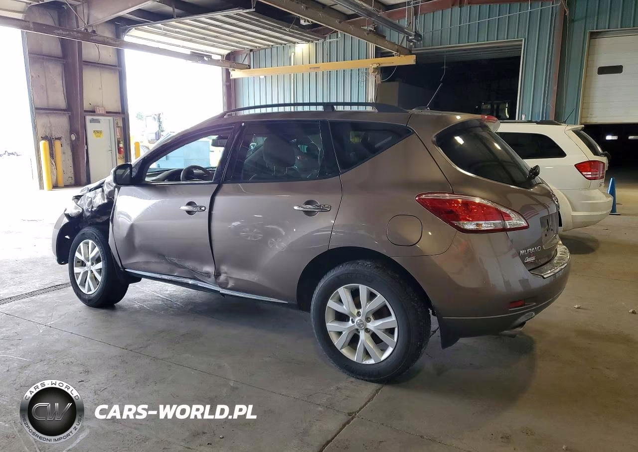 2011 Nissan Murano S VIN:JN8AZ1MW9BW186561 - 2