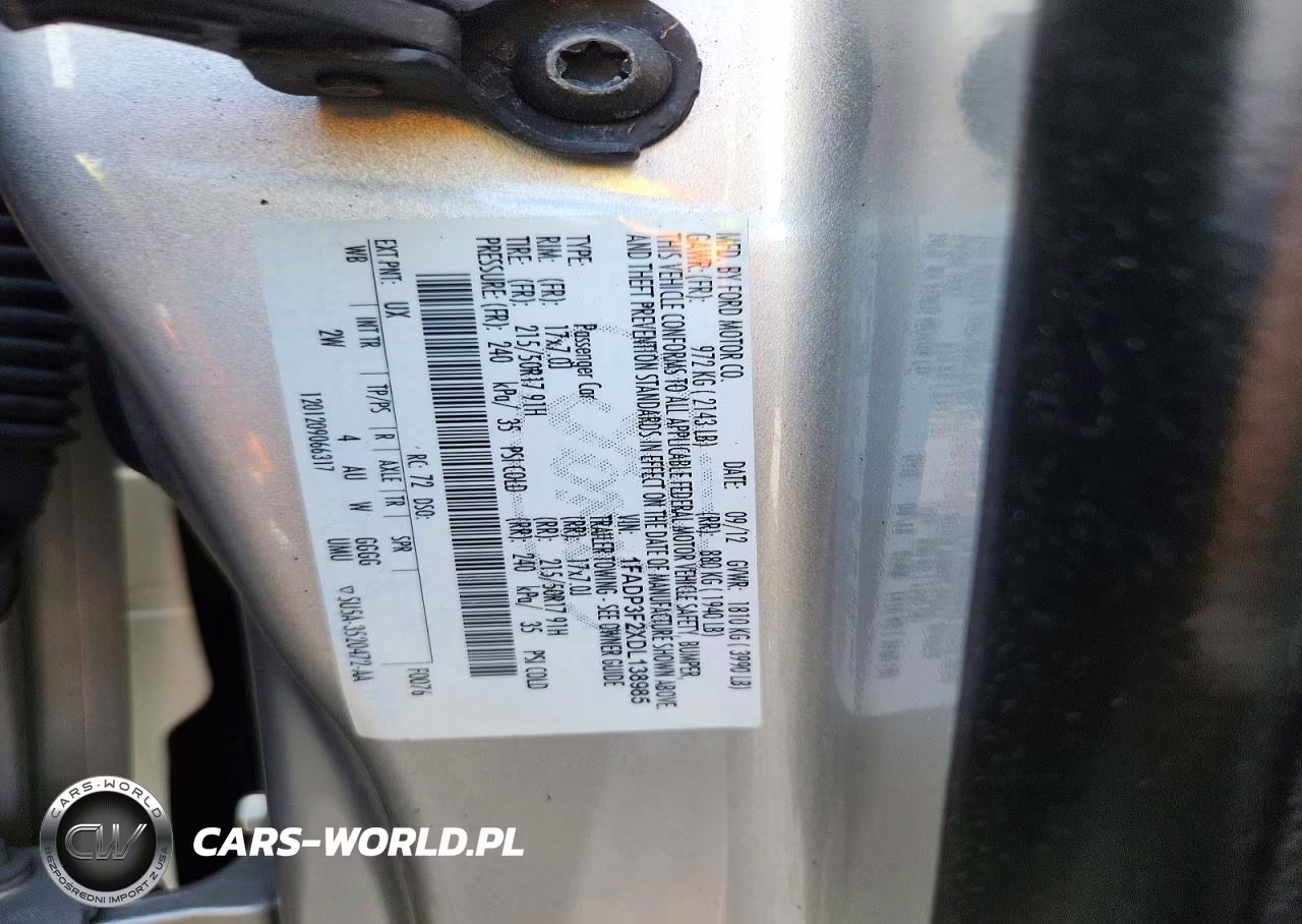 2013 Ford Focus Se VIN:1FADP3F2XDL138985 - 12