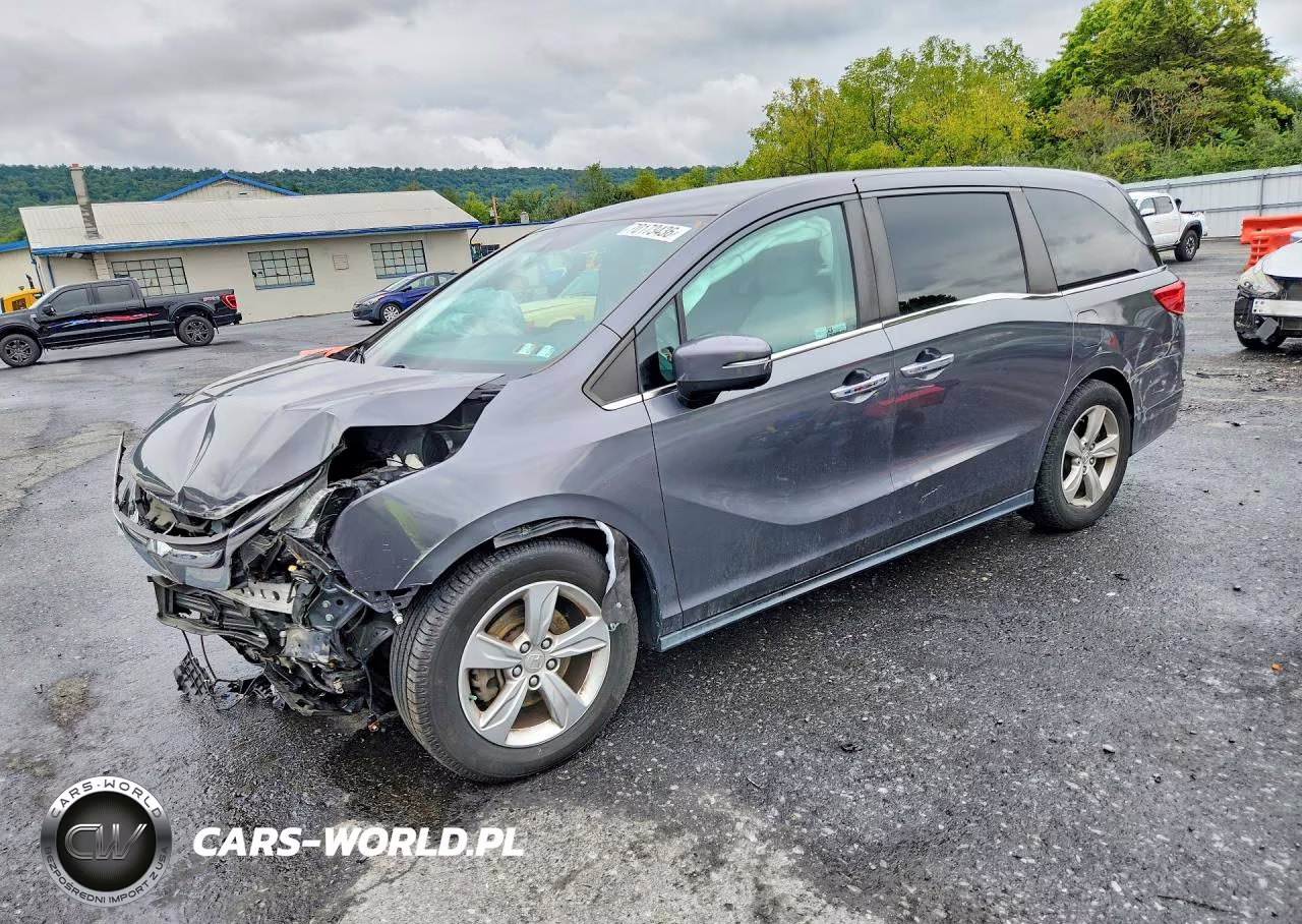 2018 Honda Odyssey Ex VIN:5FNRL6H56JB091537 - 1