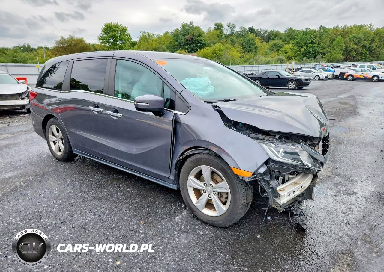 2018 Honda Odyssey Ex VIN:5FNRL6H56JB091537 - 4