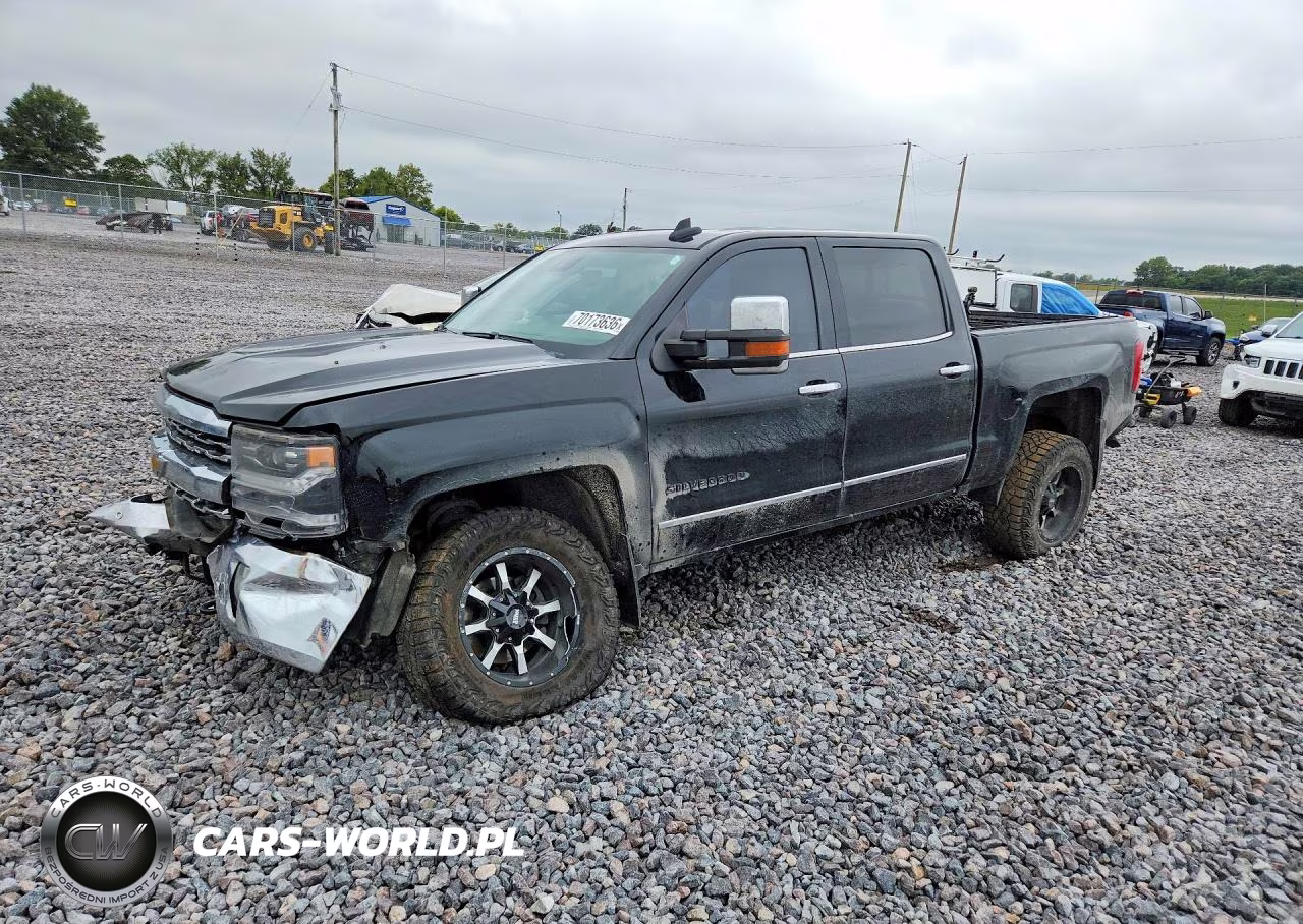 2016 Chevrolet Silverado K1500 Ltz VIN:3GCUKSEC3GG206543 - 1