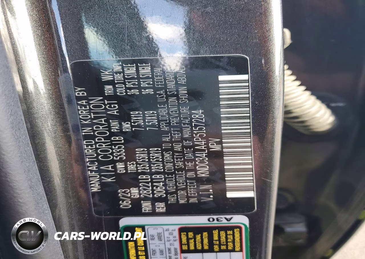2023 Kia Ev6 Wind VIN:KNDC34LA4P5157284 - 13