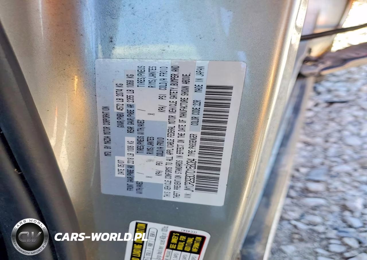 2007 Mazda 5 VIN:JM1CR293070158084 - 13