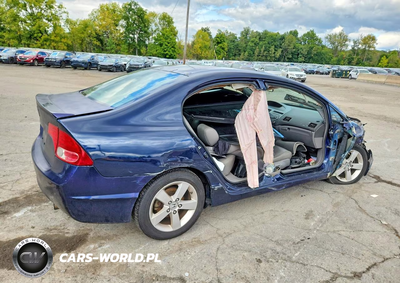 2008 Honda Civic Exl VIN:2HGFA16958H536261 - 3