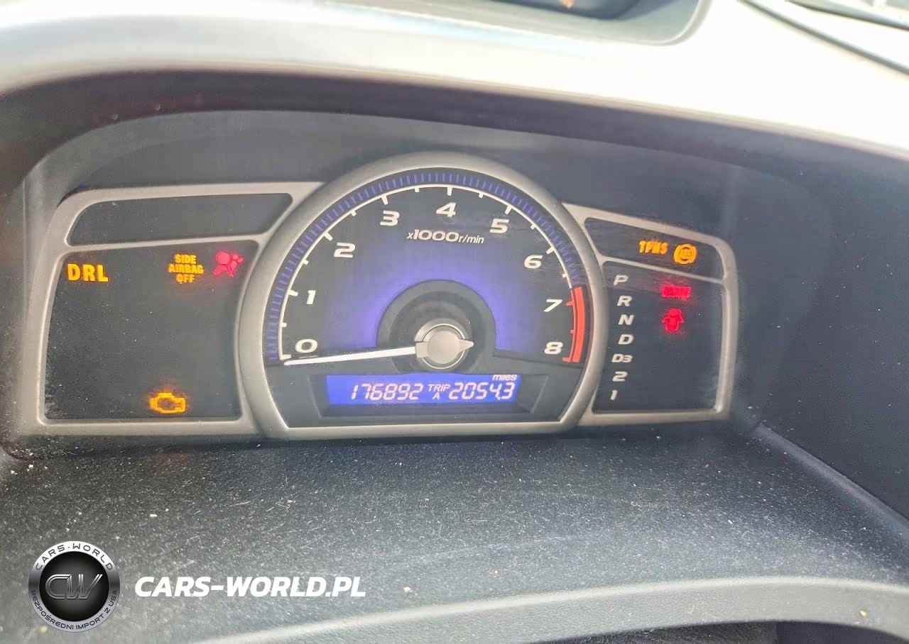 2008 Honda Civic Exl VIN:2HGFA16958H536261 - 9