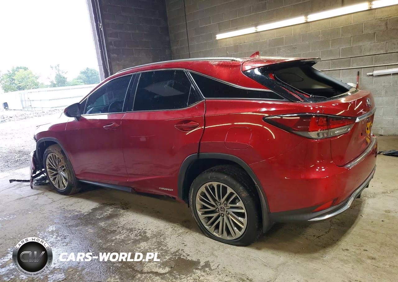 2022 Lexus Rx 450H VIN:2T2JGMDA0NC080287 - 2