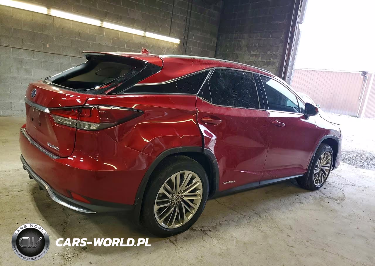 2022 Lexus Rx 450H VIN:2T2JGMDA0NC080287 - 3