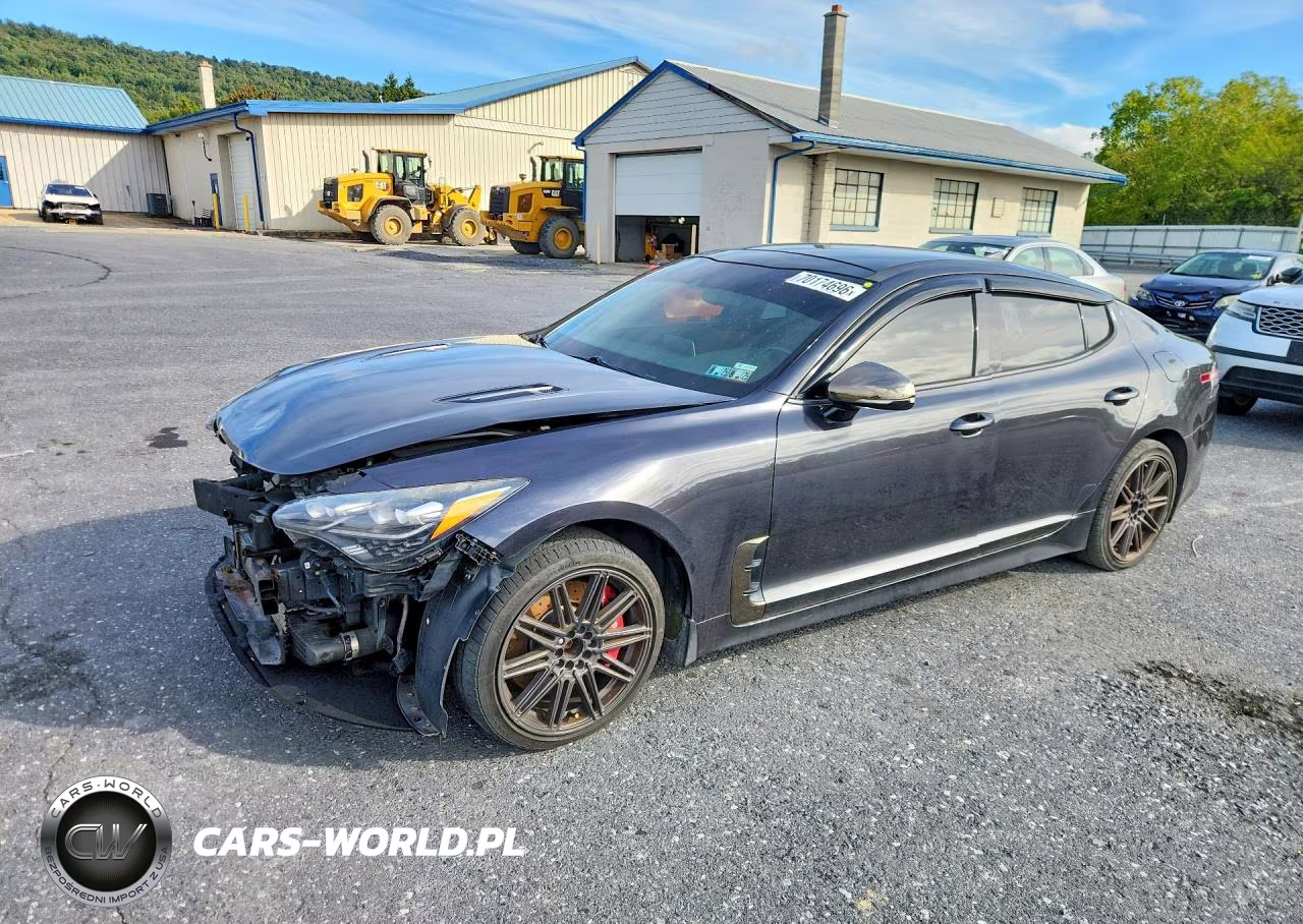 2018 Kia Stinger Gt1 VIN:KNAE45LC5J6029941 - 1
