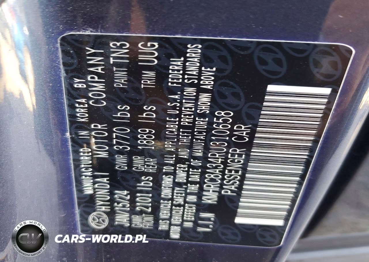 2024 Hyundai Venue Limited VIN:KMHRC8A34RU310658 - 13