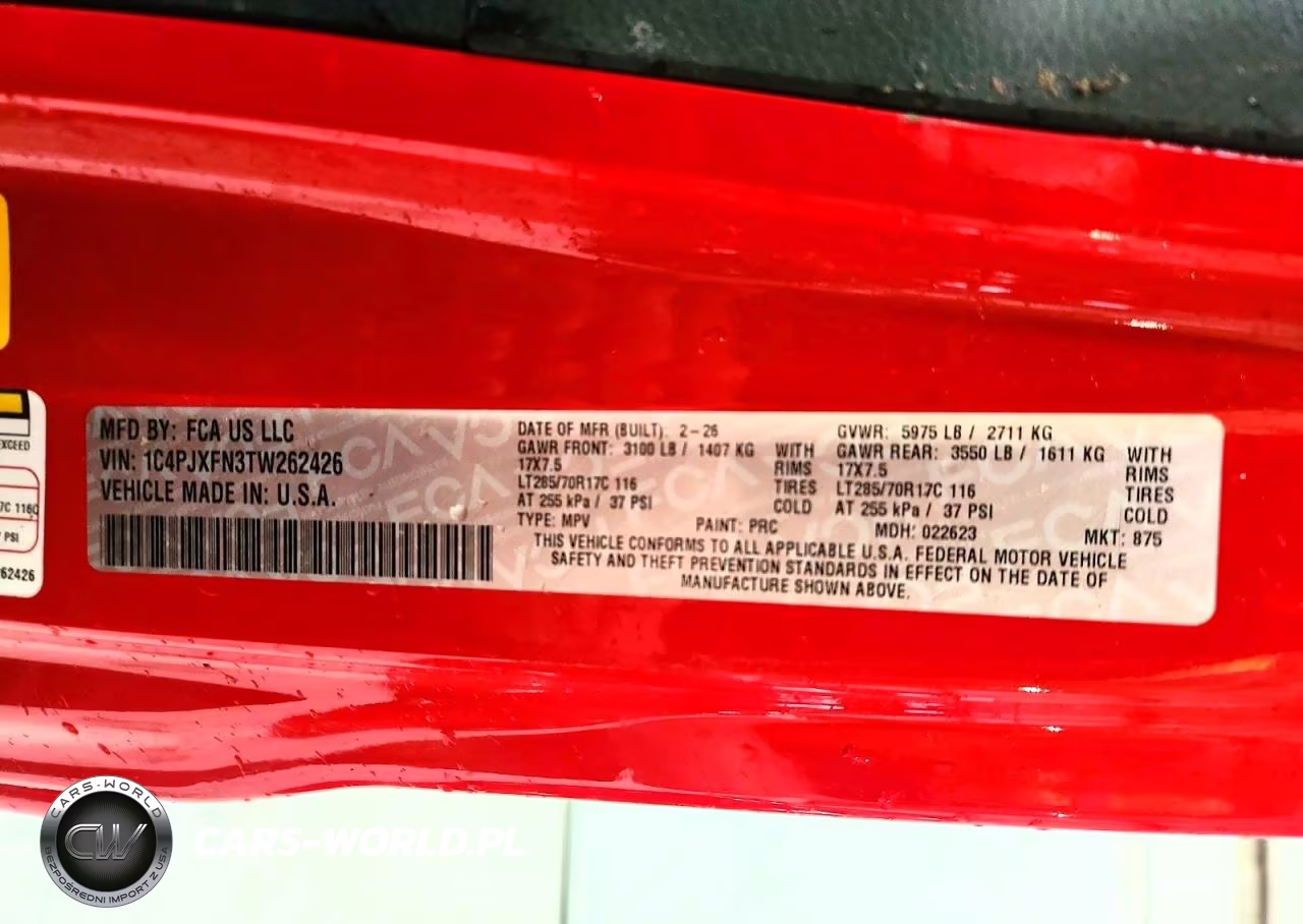 2026 Jeep Wrangler Rubicon VIN:1C4PJXFN3TW262426 - 13