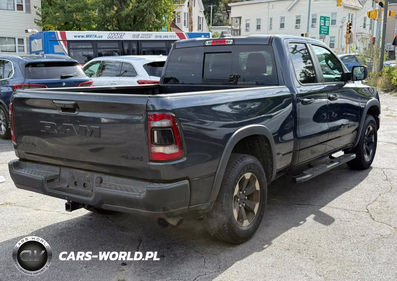 2019 Ram 1500 Rebel VIN:1C6RRFEG7KN861372 - 3