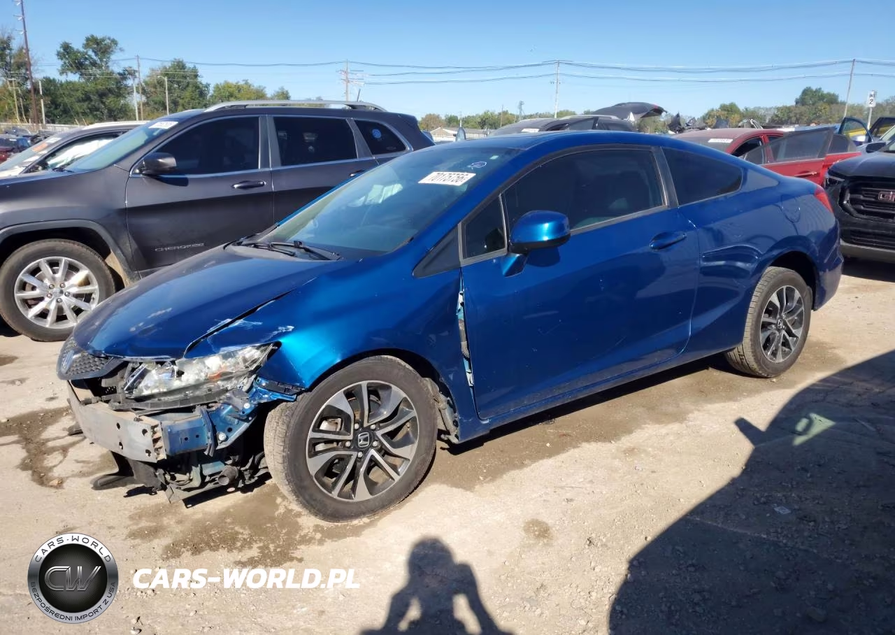 2013 Honda Civic Ex VIN:2HGFG3B88DH524526 - 1