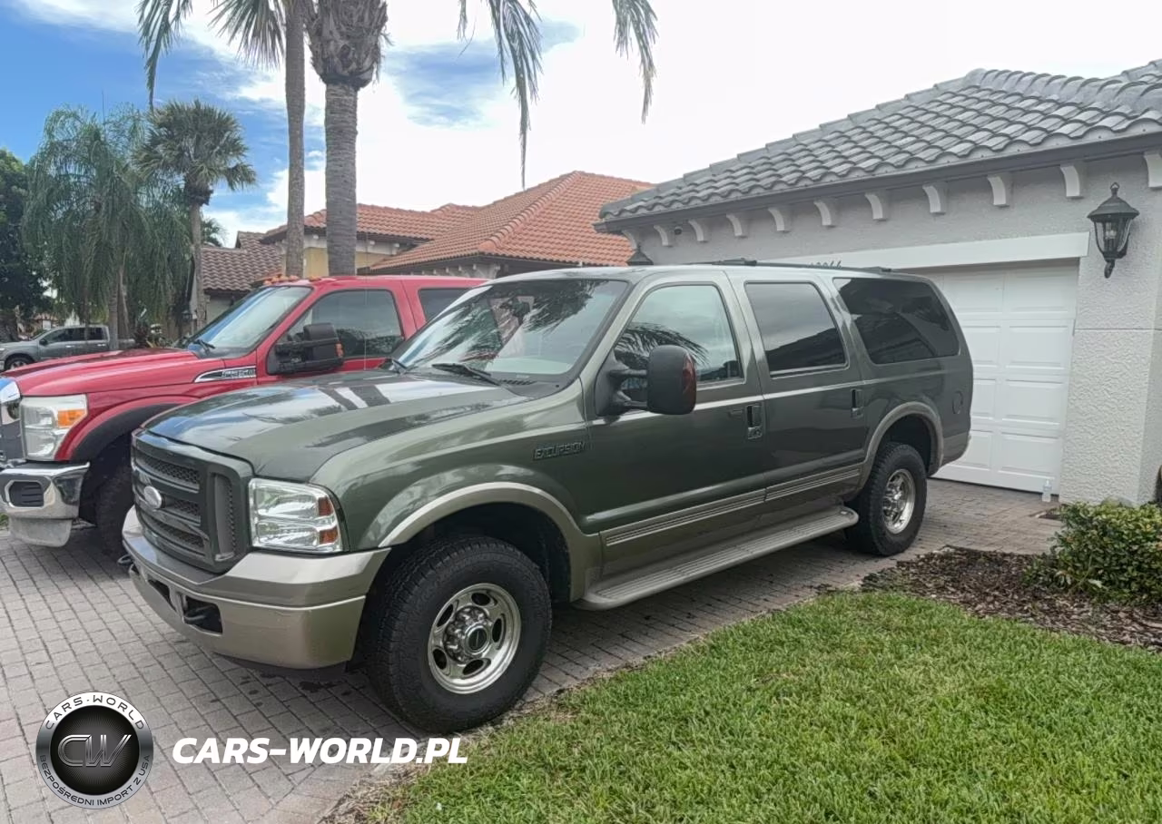 2005 Ford Excursion Eddie Bauer VIN:1FTMSU45P95EB9246 - 2