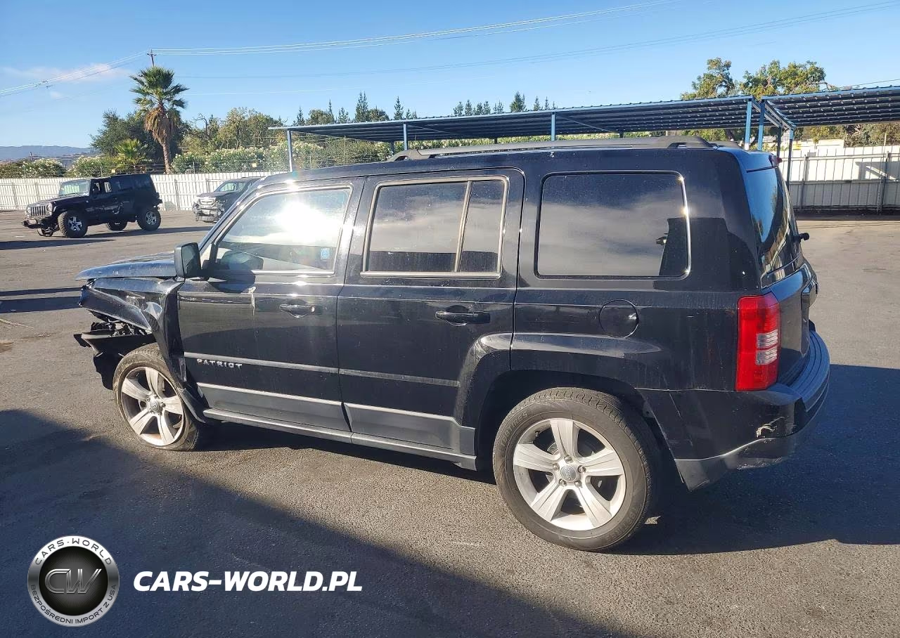 2017 Jeep Patriot Latitude VIN:1C4NJPFAXHD117309 - 2