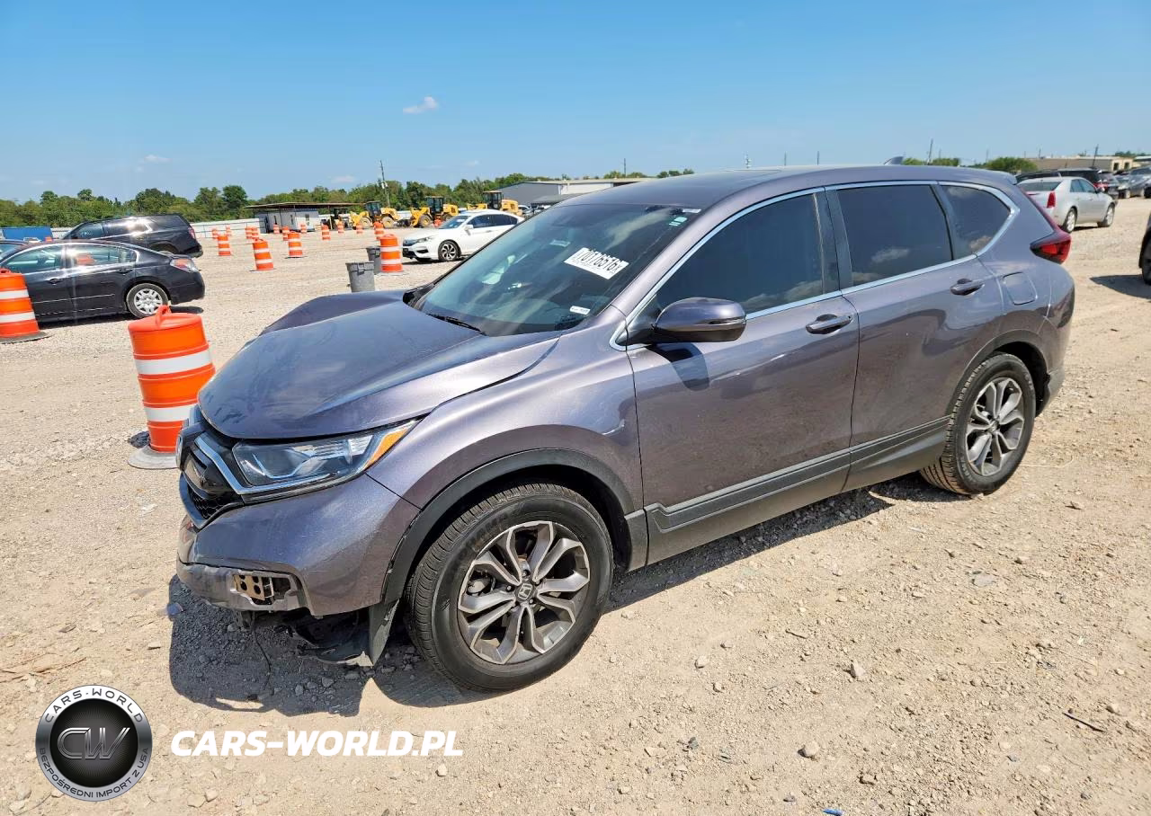 2021 Honda Cr-V Ex VIN:2HKRW2H5XMH661156 - 1