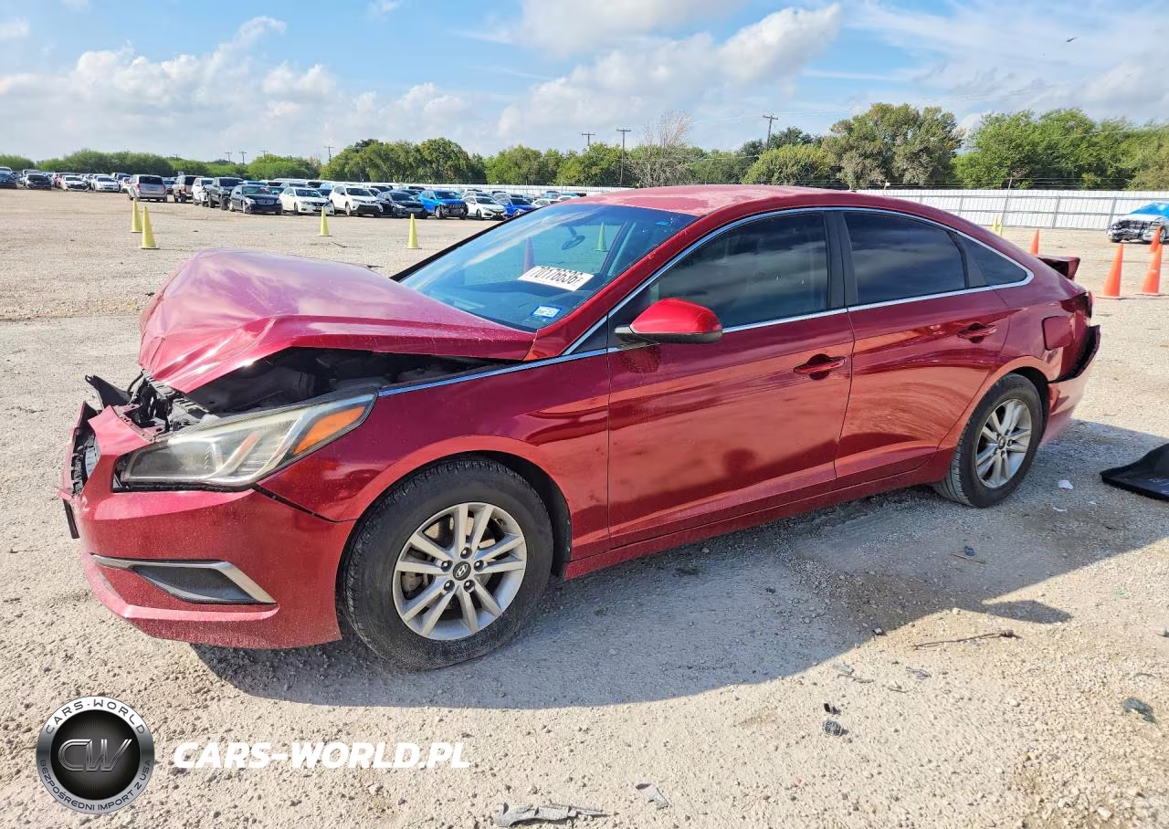 2017 Hyundai Sonata Se VIN:5NPE24AF1HH572848 - 1