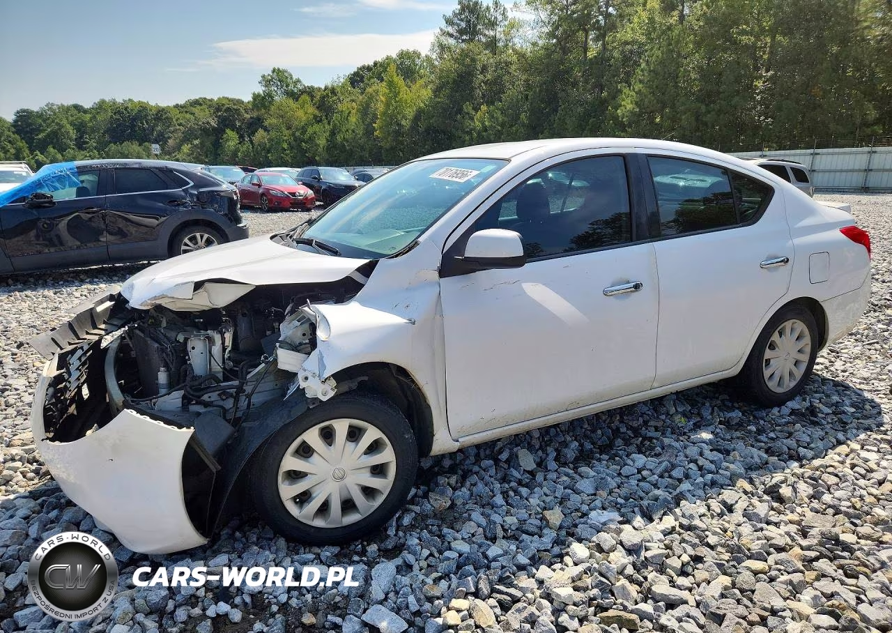 2014 Nissan Versa 1.6 Sv VIN:3N1CN7AP2EK460542 - 1