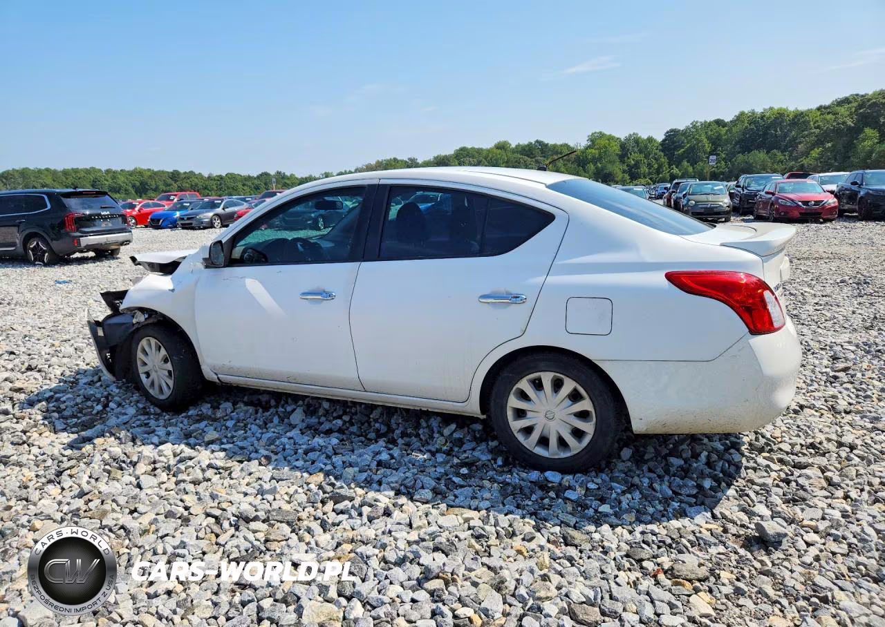 2014 Nissan Versa 1.6 Sv VIN:3N1CN7AP2EK460542 - 2