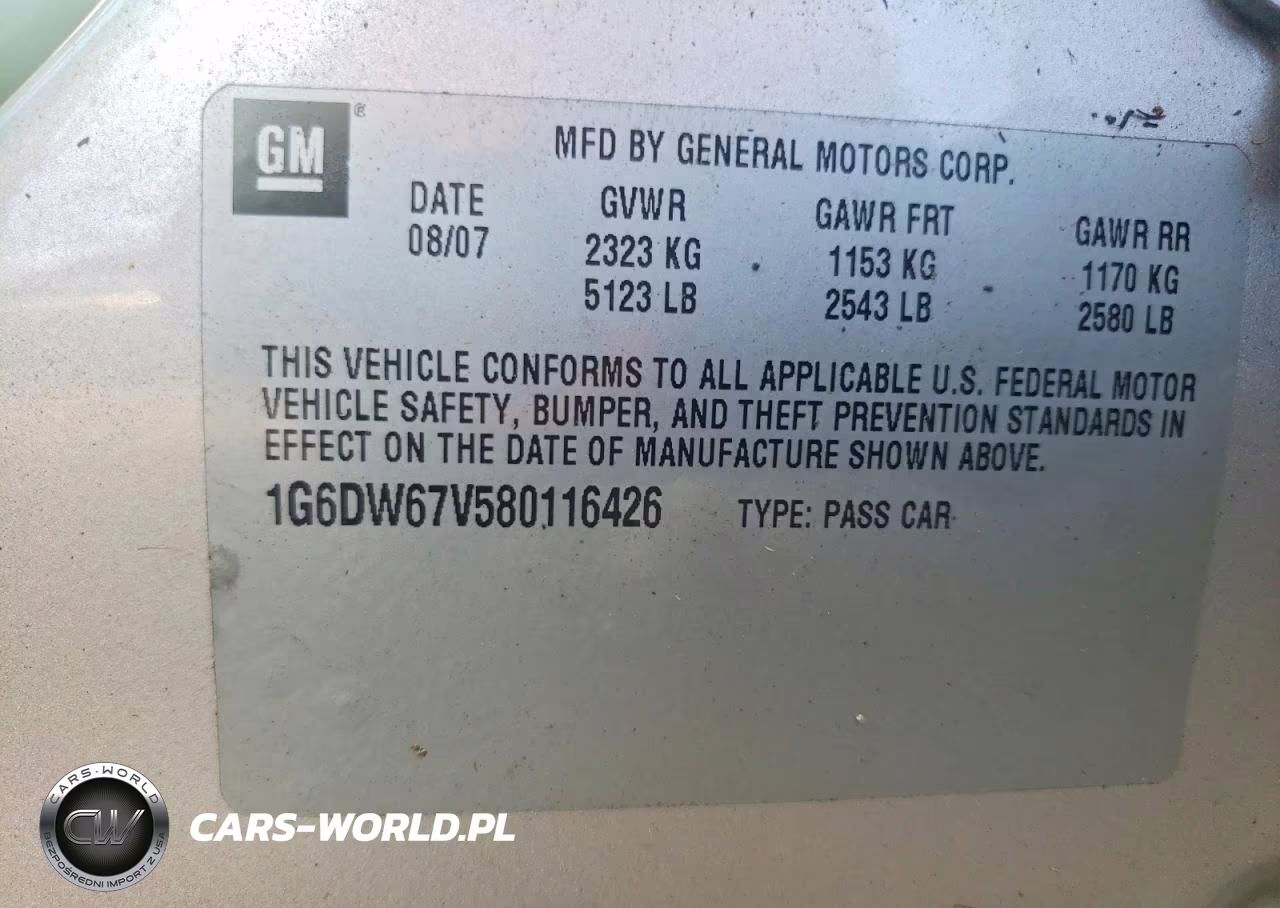 2008 Cadillac Sts VIN:1G6DW67V580116426 - 12