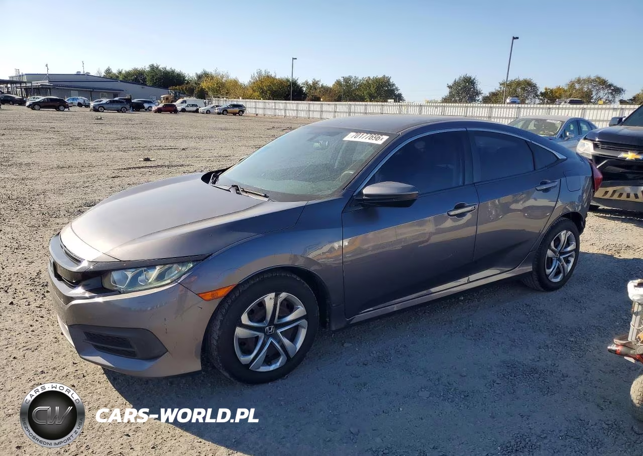 2016 Honda Civic Lx VIN:19XFC2F51GE057969 - 1