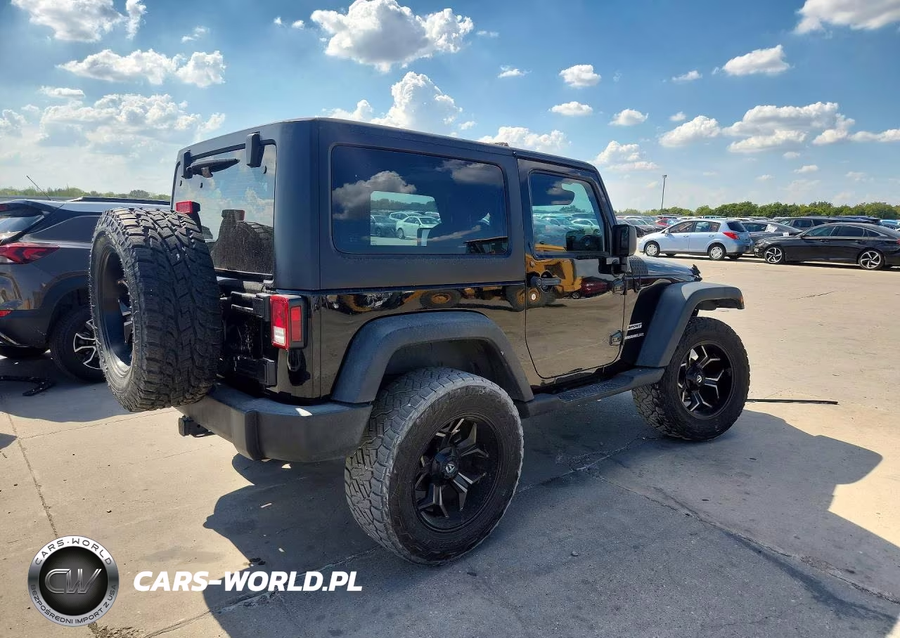 2016 Jeep Wrangler Sport VIN:1C4AJWAG9GL339655 - 3