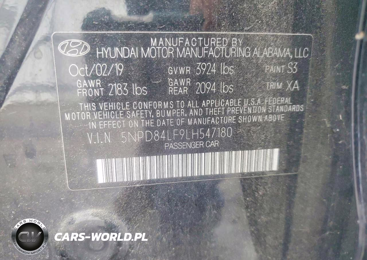 2020 Hyundai Elantra Sel VIN:5NPD84LF9LH547180 - 12