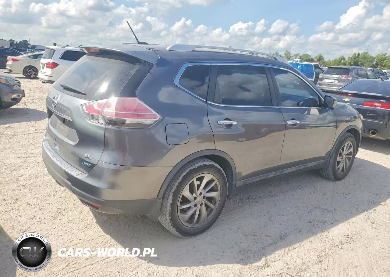 2014 Nissan Rogue Sl VIN:5N1AT2MT0EC853642 - 3