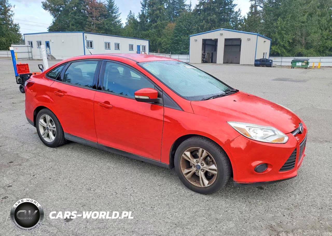 2014 Ford Focus Se VIN:1FADP3F27EL433513 - 4
