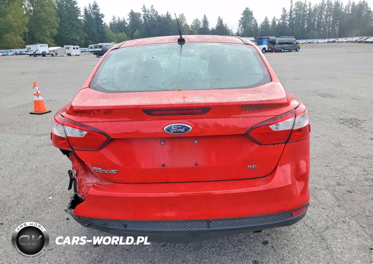 2014 Ford Focus Se VIN:1FADP3F27EL433513 - 6