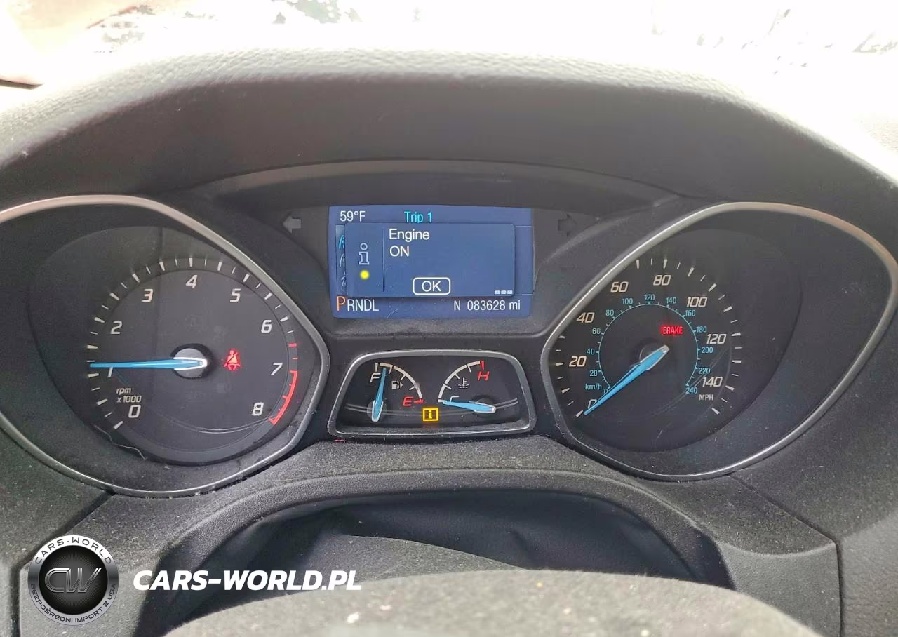 2014 Ford Focus Se VIN:1FADP3F27EL433513 - 9