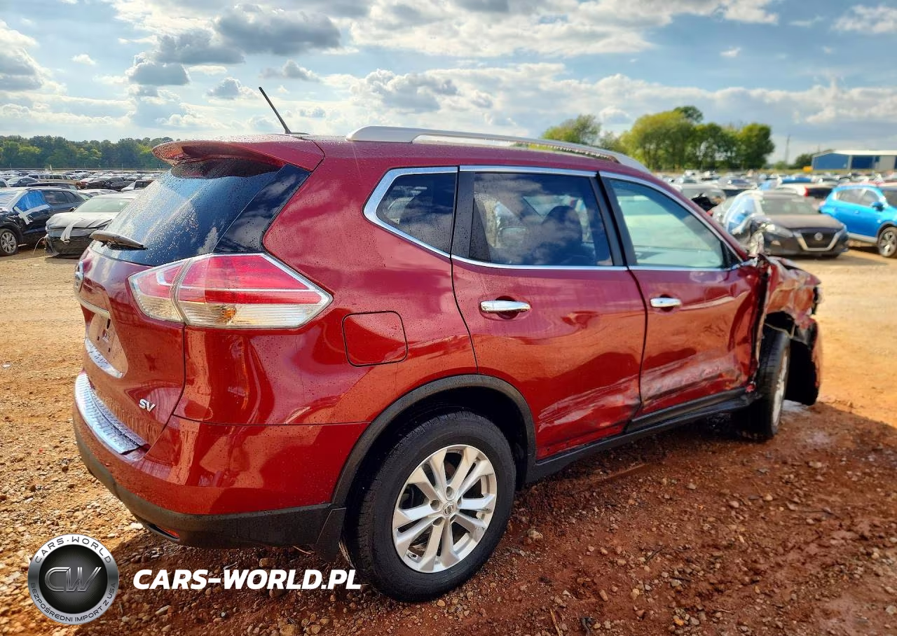 2016 Nissan Rogue Sv VIN:JN8AT2MT1GW021527 - 3