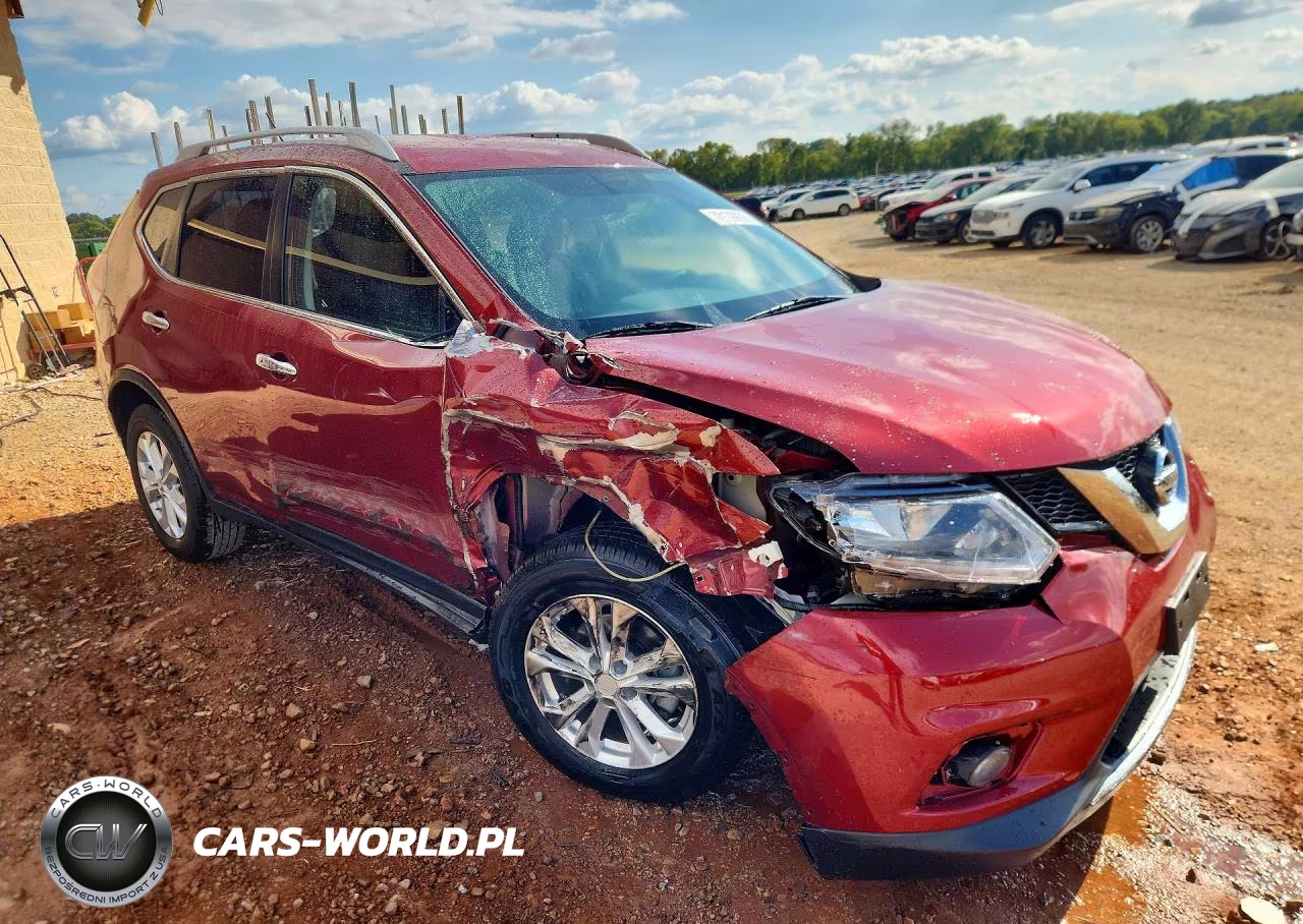 2016 Nissan Rogue Sv VIN:JN8AT2MT1GW021527 - 4