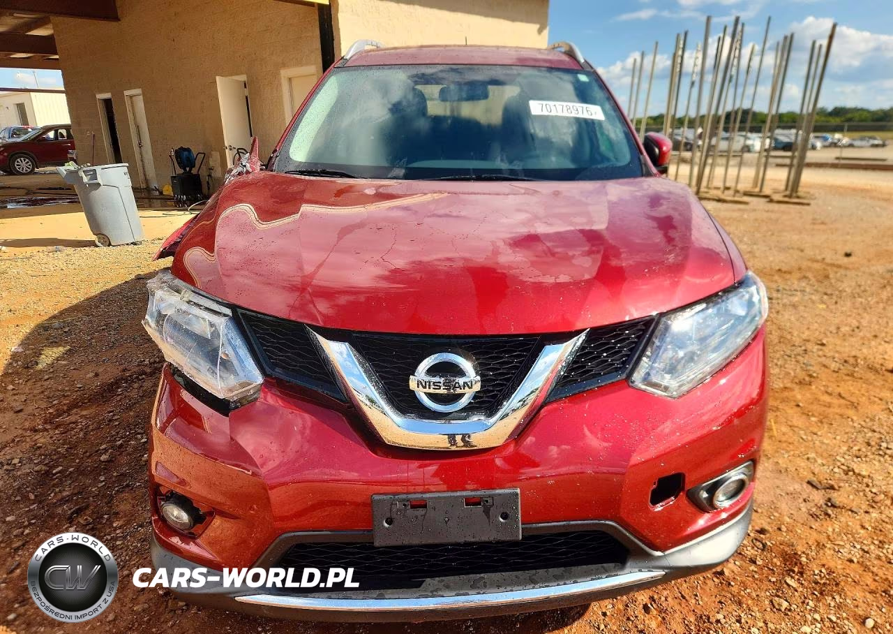 2016 Nissan Rogue Sv VIN:JN8AT2MT1GW021527 - 5