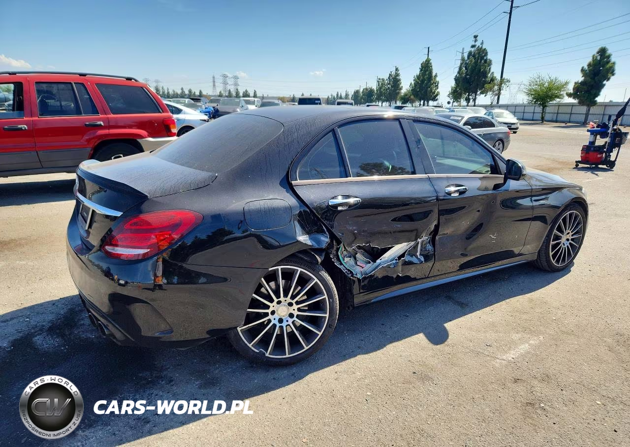 2016 Mercedes-Benz C 450 4Matic Amg VIN:55SWF6EB0GU139478 - 3