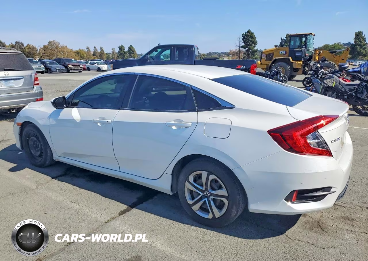2019 Honda Civic Lx VIN:2HGFC2F64KH592267 - 2