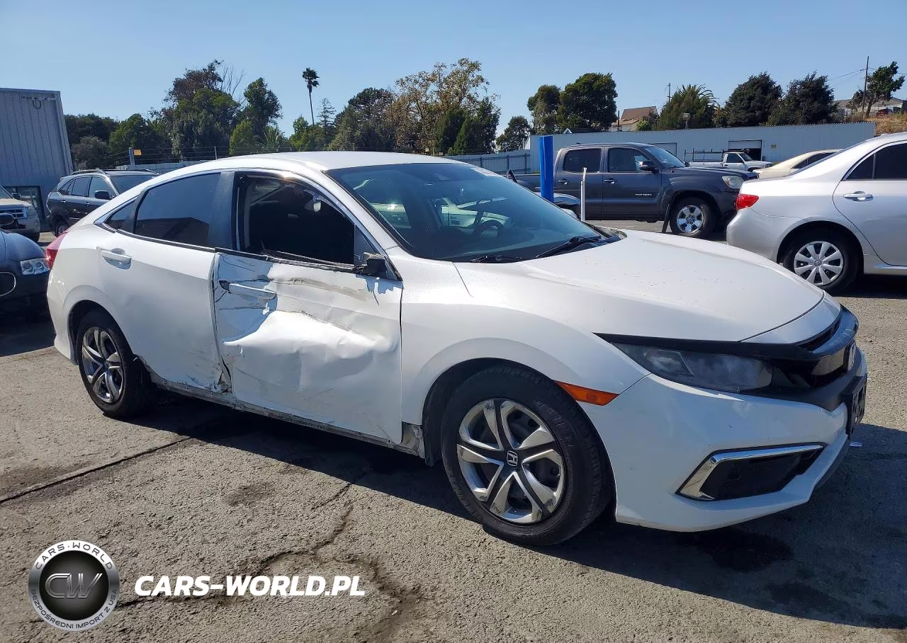 2019 Honda Civic Lx VIN:2HGFC2F64KH592267 - 4