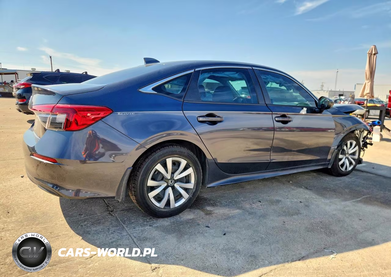 2022 Honda Civic Lx VIN:2HGFE2F20NH522406 - 3