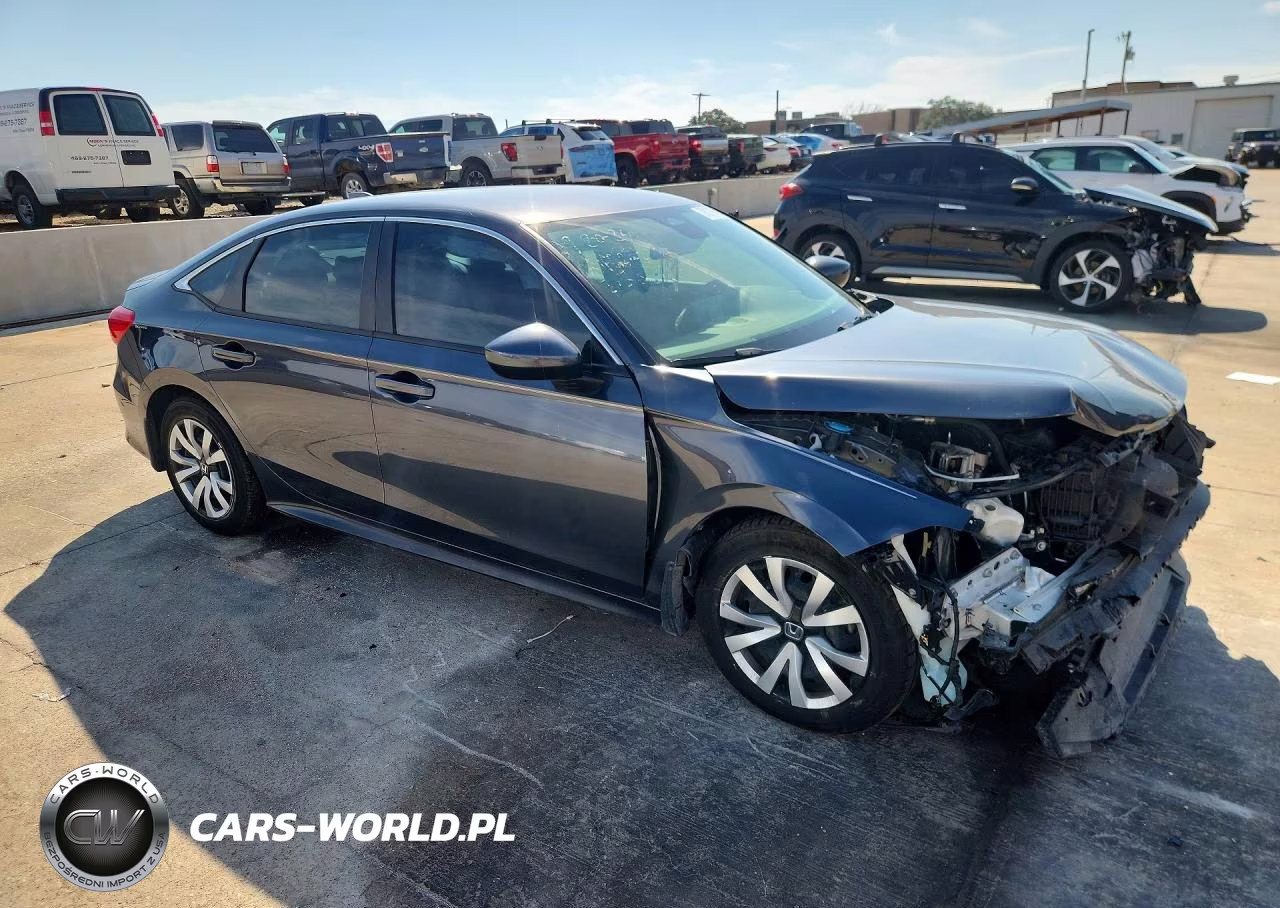 2022 Honda Civic Lx VIN:2HGFE2F20NH522406 - 4