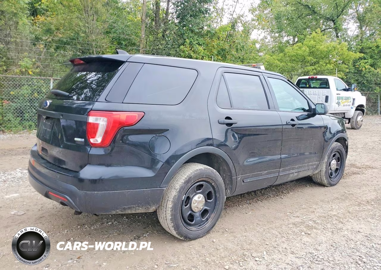 2017 Ford Explorer Police Interceptor VIN:1FM5K8AR0HGC25321 - 3