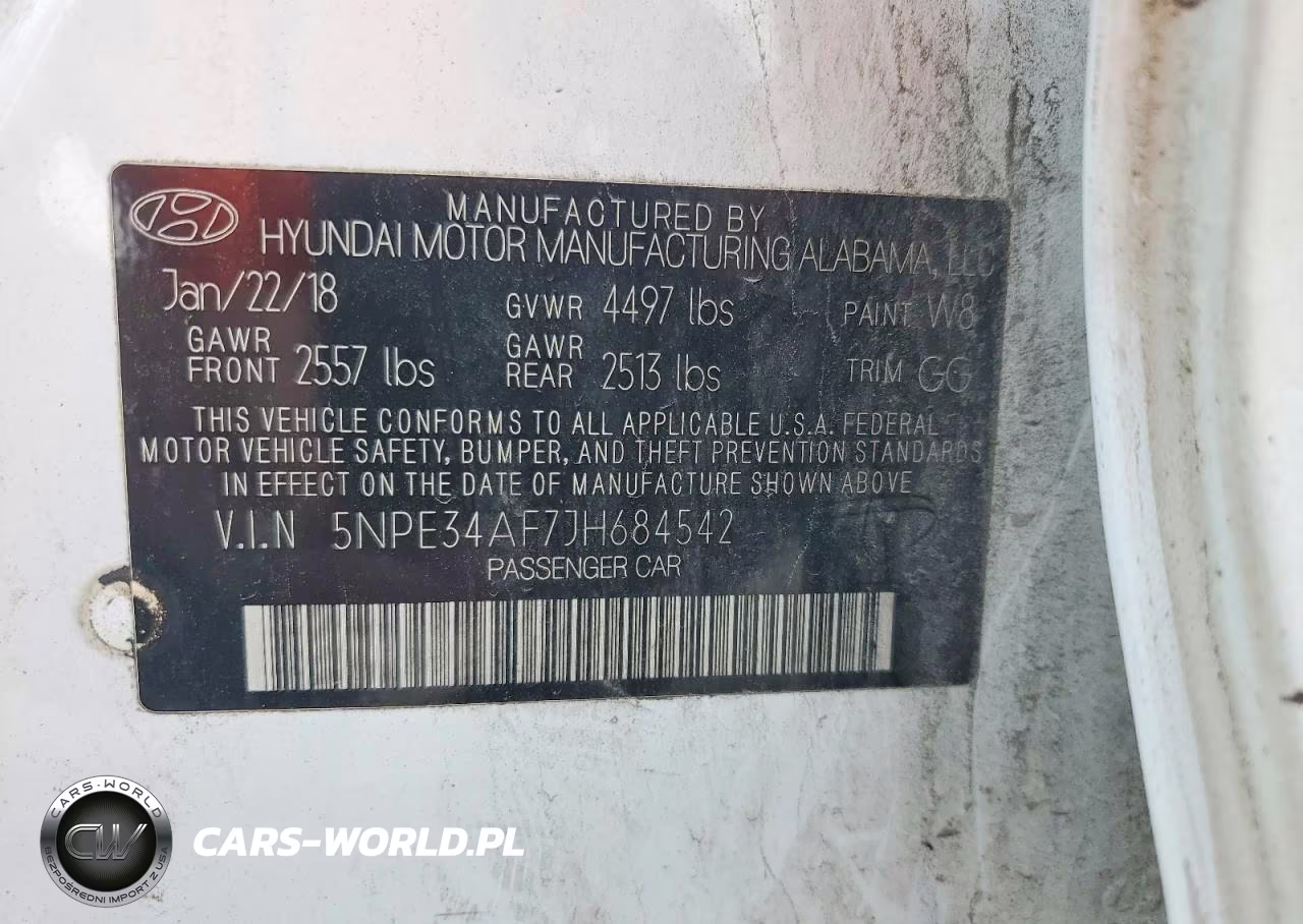 2018 Hyundai Sonata Sel VIN:5NPE34AF7JH684542 - 12