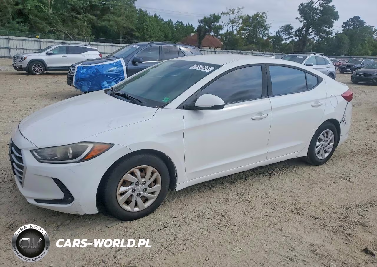 2017 Hyundai Elantra Se VIN:5NPD74LF7HH183528 - 1
