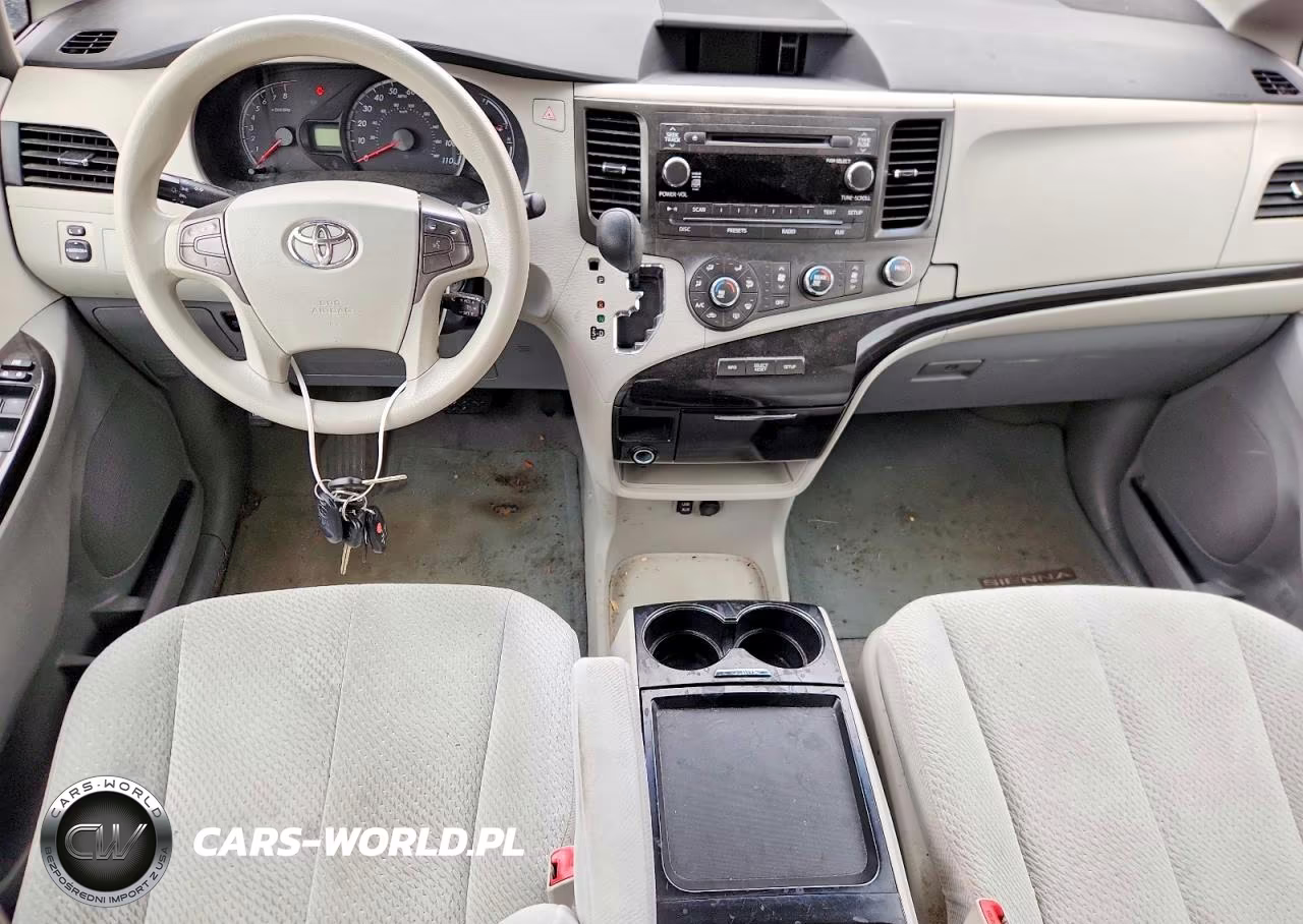 2011 Toyota Sienna Le VIN:5TDKK3DCXBS026386 - 8