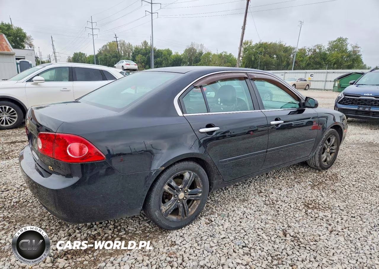 2007 Kia Optima Lx VIN:KNAGE123475154752 - 3
