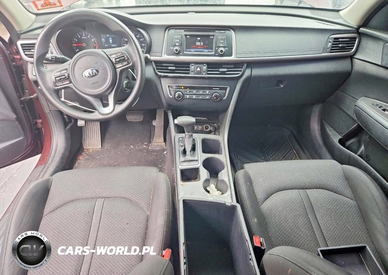 2017 Kia Optima Lx VIN:5XXGT4L33HG125071 - 8